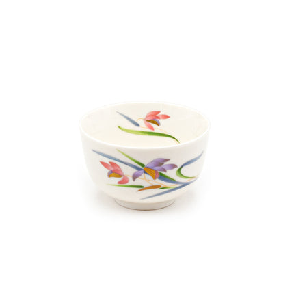 Flower Teacup with Saucer 5pc Set
