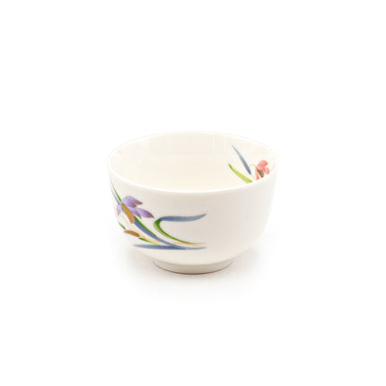 Flower Teacup with Saucer 5pc Set