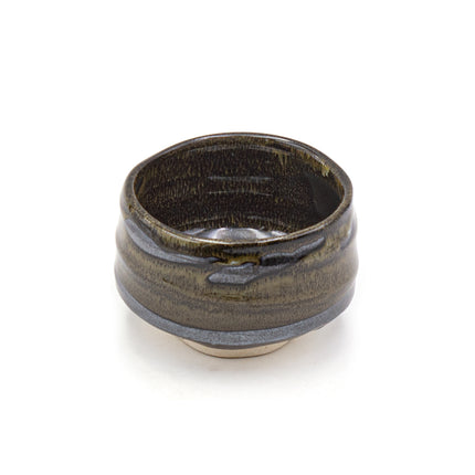Speckled Forest Matcha Bowl 3.25"H