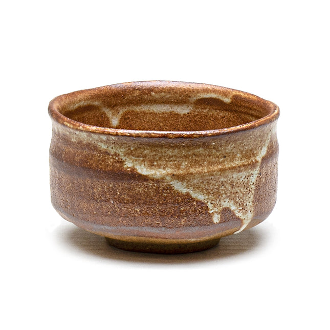 Matcha Bowl 3.25"H - Orange Brown