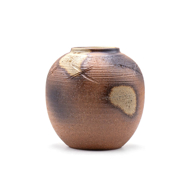 Brown Ceramic Earth Tones Vase