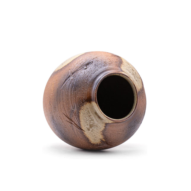 Brown Ceramic Earth Tones Vase