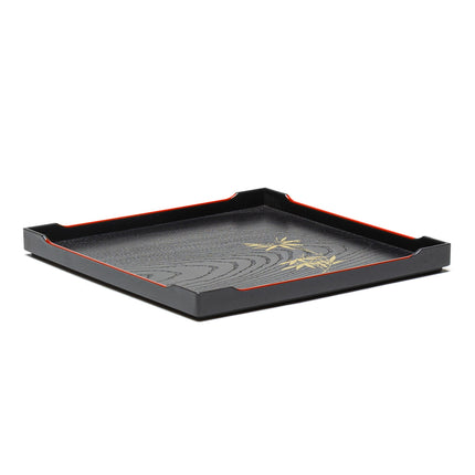 Japanese Plastic Tray 7"SQ - Set of 10