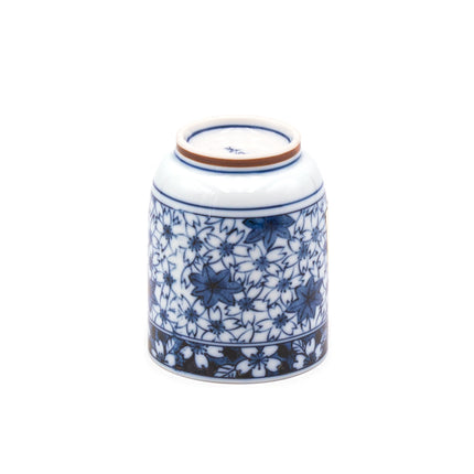 Japanese Sakura Tea Cup - Blue