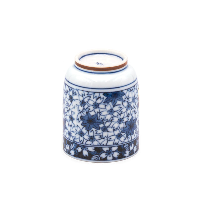 Japanese Sakura Tea Cup - Blue