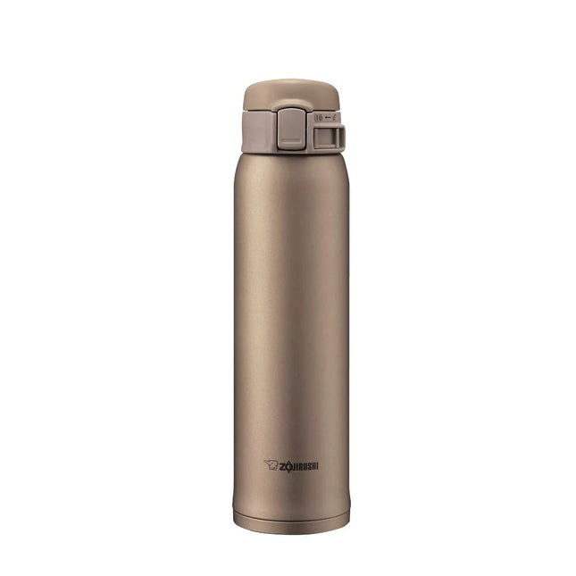 Zojirushi Vacuum Mug Flip-Open Stainless Steel 0.6L (Beige Gold)