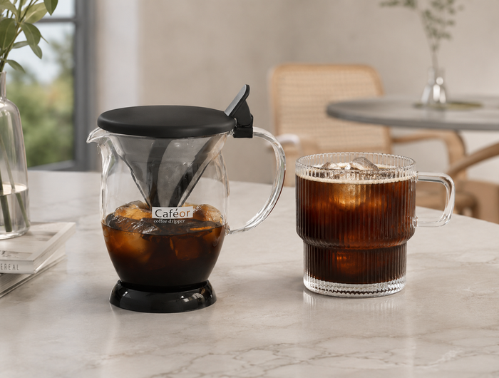 Hario Caféor Compact Single-Cup Coffee Dripper Pot