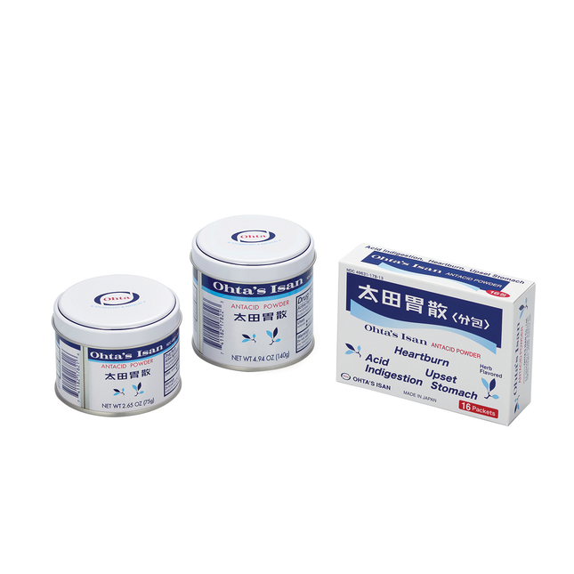 [Ohta's Isan 일본 대표 위장약 '오타이산'] Antacid Herbal Powder, Made in Japan - 1 Pack