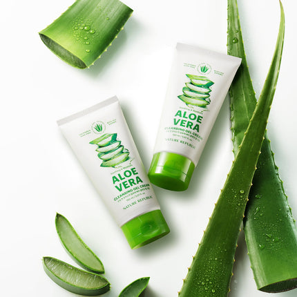 Nature Republic Mild & Moisture Aloe Vera Foam Cleanser